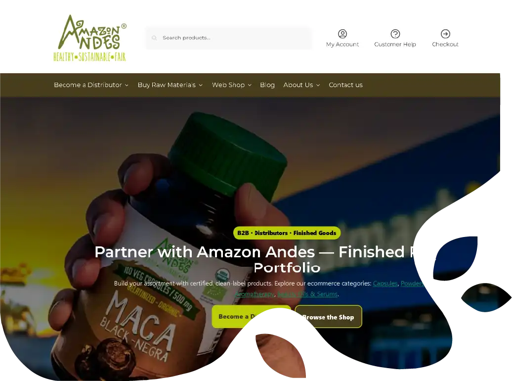 Amazon Andes